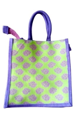 Purple Jute Bag Purple Jute Bag