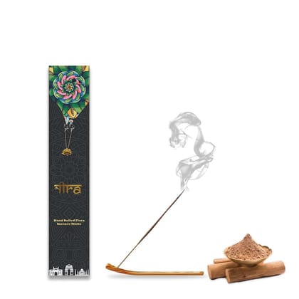 NIRA Fragrances Sandalwood Fragrance 40 Incense Stick Combo 100% Natural & Organic Cow Dung Handmade Agarbatti Best for Morning and Evening Pooja, Meditation, and Aromatherapy, Yoga NIRA Fragrances Sandalwood Fragrance 40 Incense Stick Combo 100% Natural & Organic Cow Dung Handmade Agarbatti Best for Morning and Evening Pooja, Meditation, and Aromatherapy, Yoga