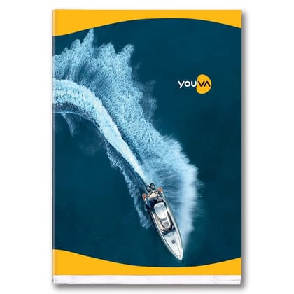 Navneet Youva | Soft Bound Long Book | 21 cm X 29.7 cm | Single Line | Pack of 4|172 Pages