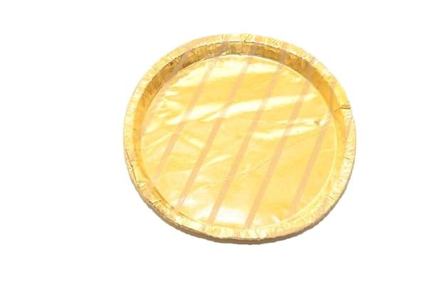 Vijaya Paperplates Gold Round Paper Plate