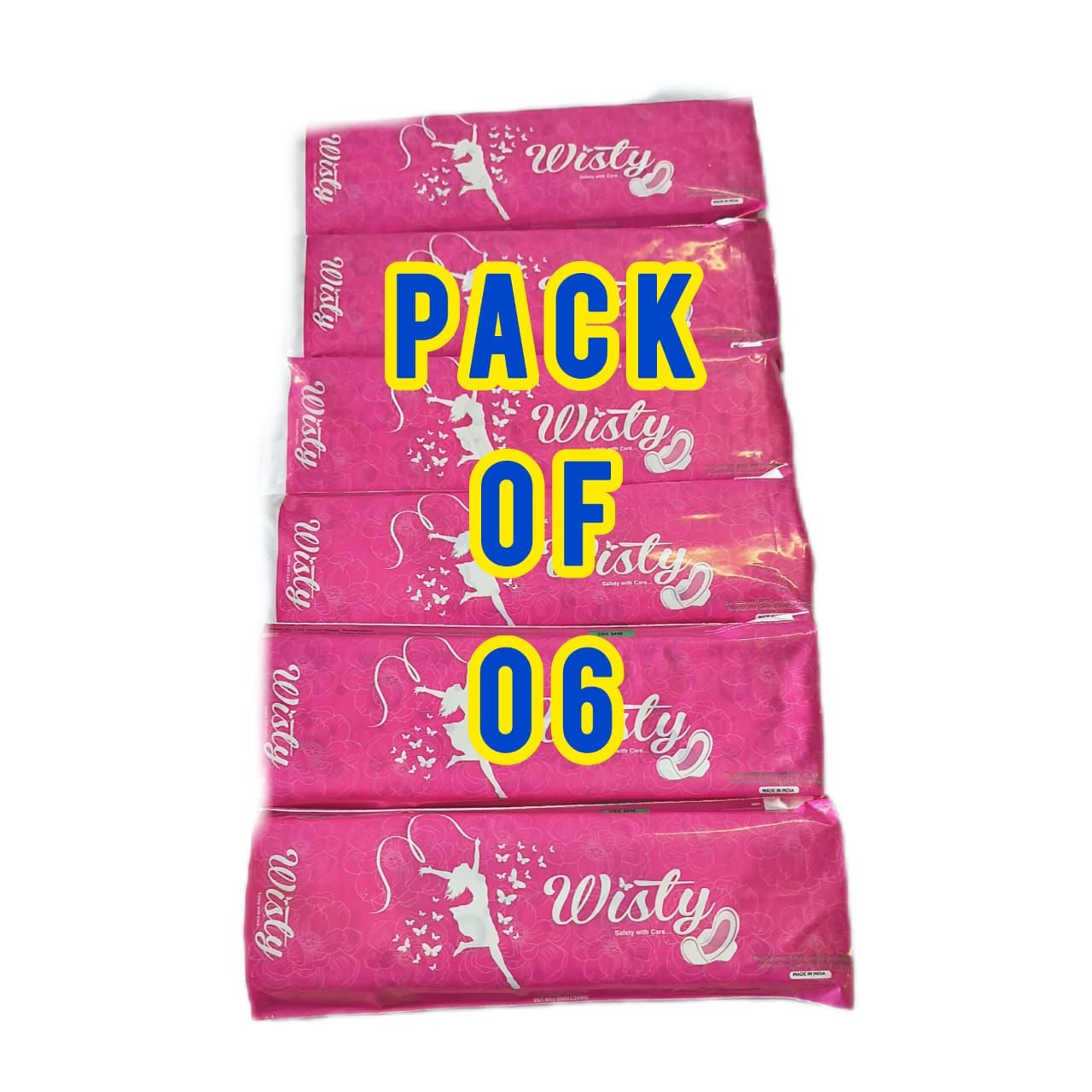 Pack of 6 Wistys Sanitary Pads