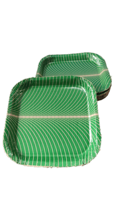 Jai Santoshimatha Paper Plates-100% Natural Areca Leaf Plates  Pack of 50