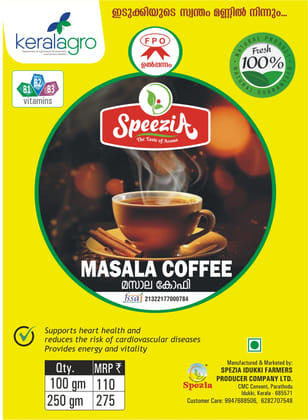 Speezia Masala Coffee 100gm Speezia Masala Coffee 100gm