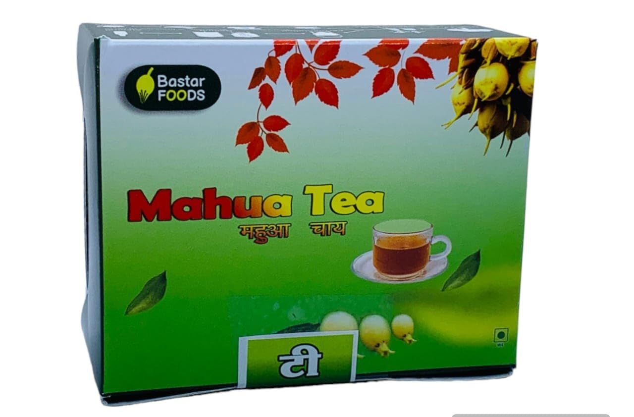 Bastar Foods Organic Natural Mahua Tea Powder Made with Premium Mahua Flowers