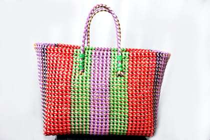 Jai Danteswari Maata Enterprises-Colorful Beaded Crossbody Wire Bag Jai Danteswari Maata Enterprises-Colorful Beaded Crossbody Wire Bag