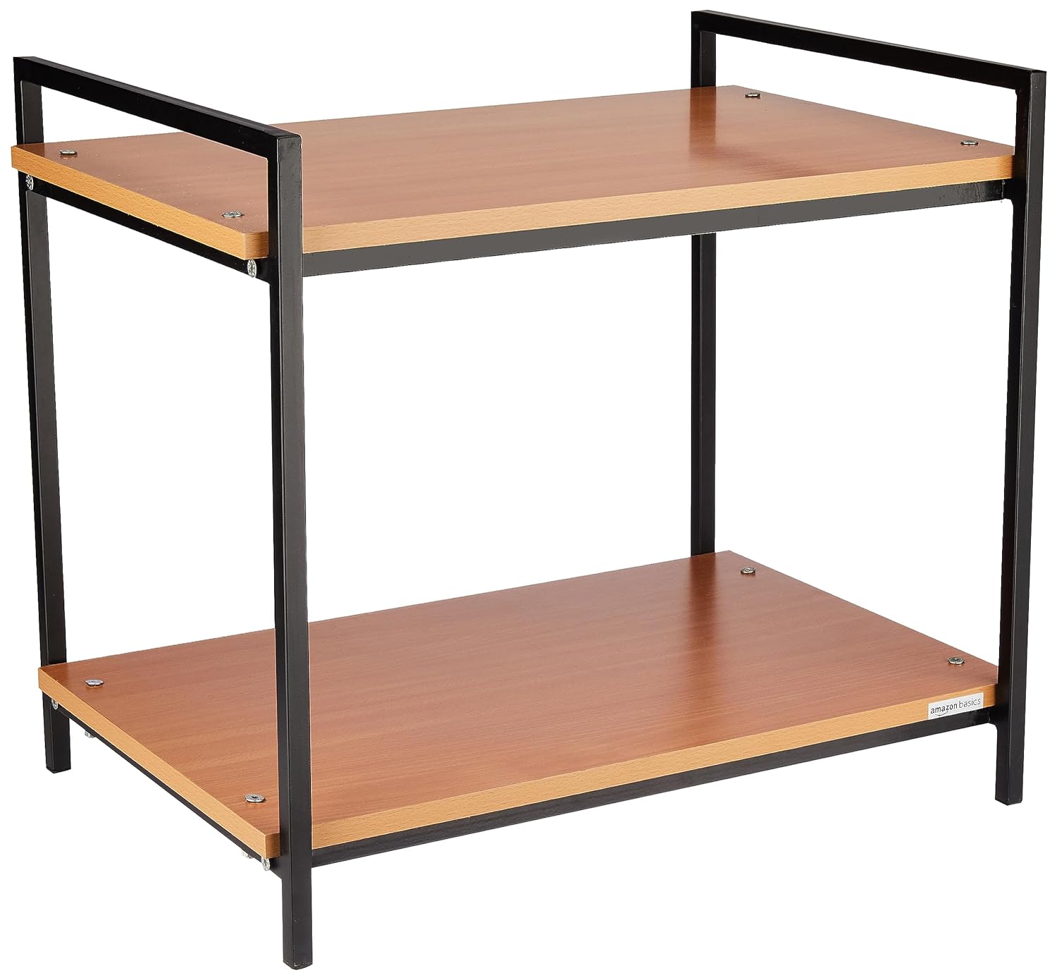 Metal Multipurpose Rack for Microwave, Oven, OTG | Kitchen Organiser (Brown)