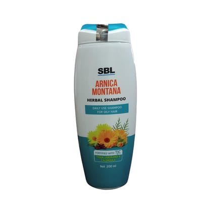 SBL Arnica Montana Herbal Shampoo - 200ml Pack of 3 SBL Arnica Montana Herbal Shampoo - 200ml Pack of 3