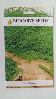 Biocarve Herb Fennel Florence - Pack of 50 Seeds