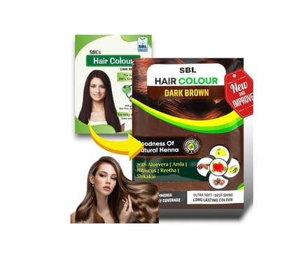 SBL Hair Colour - Dark Brown SBL Hair Colour - Dark Brown
