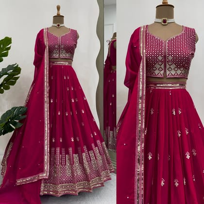 Lehenga Choli Readymade Stitched For Wedding Women Partywear Skirt Ready To Wear Lehenga Choli