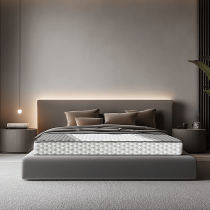 Sleepwell Ortho PRO Profiled Mattress | Acuprofile Technology | Impression (Memory) Foam | Spine and Back Support | Profiled HR Foam | Neem Fresche Technology | Double Size | 78X48X5 | 5 Yrs Warranty Sleepwell Ortho PRO Profiled Mattress | Acuprofile Technology | Impression (Memory) Foam | Spine and Back Support | Profiled HR Foam | Neem Fresche Technology | Double Size | 78X48X5 | 5 Yrs Warranty