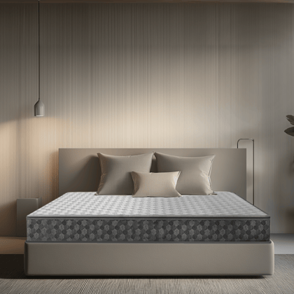 Sleepwell Stargold Mattress | Profiled HR Foam | Medium Firm | Anti- Sag Tech Mattress | Acuprofile Technology | Neem Fresche Technology | Single Size | 72x30x5 | 5 Yrs Warranty Sleepwell Stargold Mattress | Profiled HR Foam | Medium Firm | Anti- Sag Tech Mattress | Acuprofile Technology | Neem Fresche Technology | Single Size | 72x30x5 | 5 Yrs Warranty