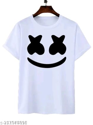 Men's White Marshmello T-Shirt Men's White Marshmello T-Shirt