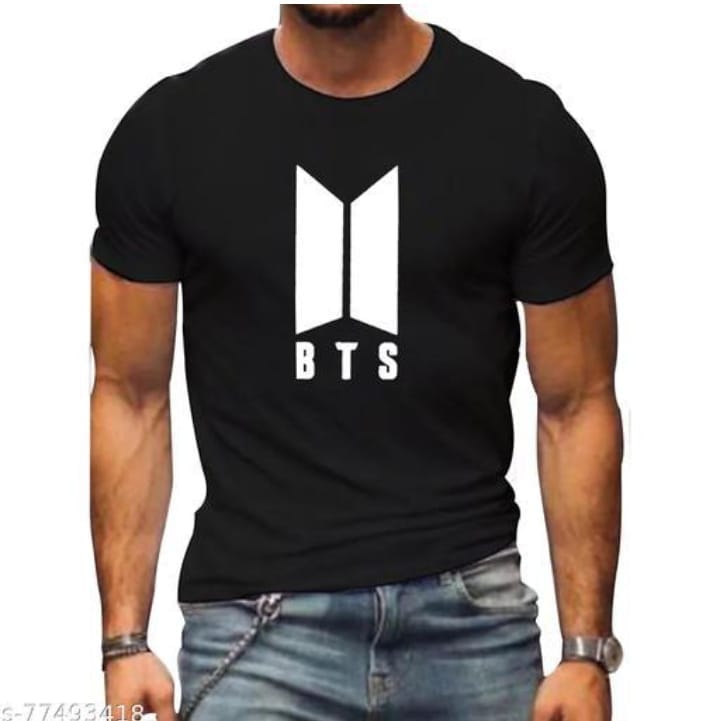 Men's Black BTS T-Shirt