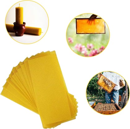 100% Pure Natural Beeswax Foundation Sheets for Bee Keeping and Candles making 100% Pure Natural Beeswax Foundation Sheets for Bee Keeping and Candles making