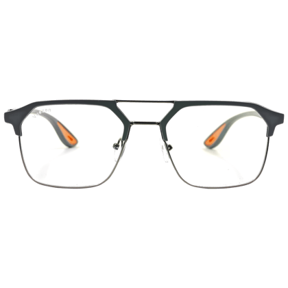 UV Protected Flat Square Metal Computer glasses UV Protected Flat Square Metal Computer glasses