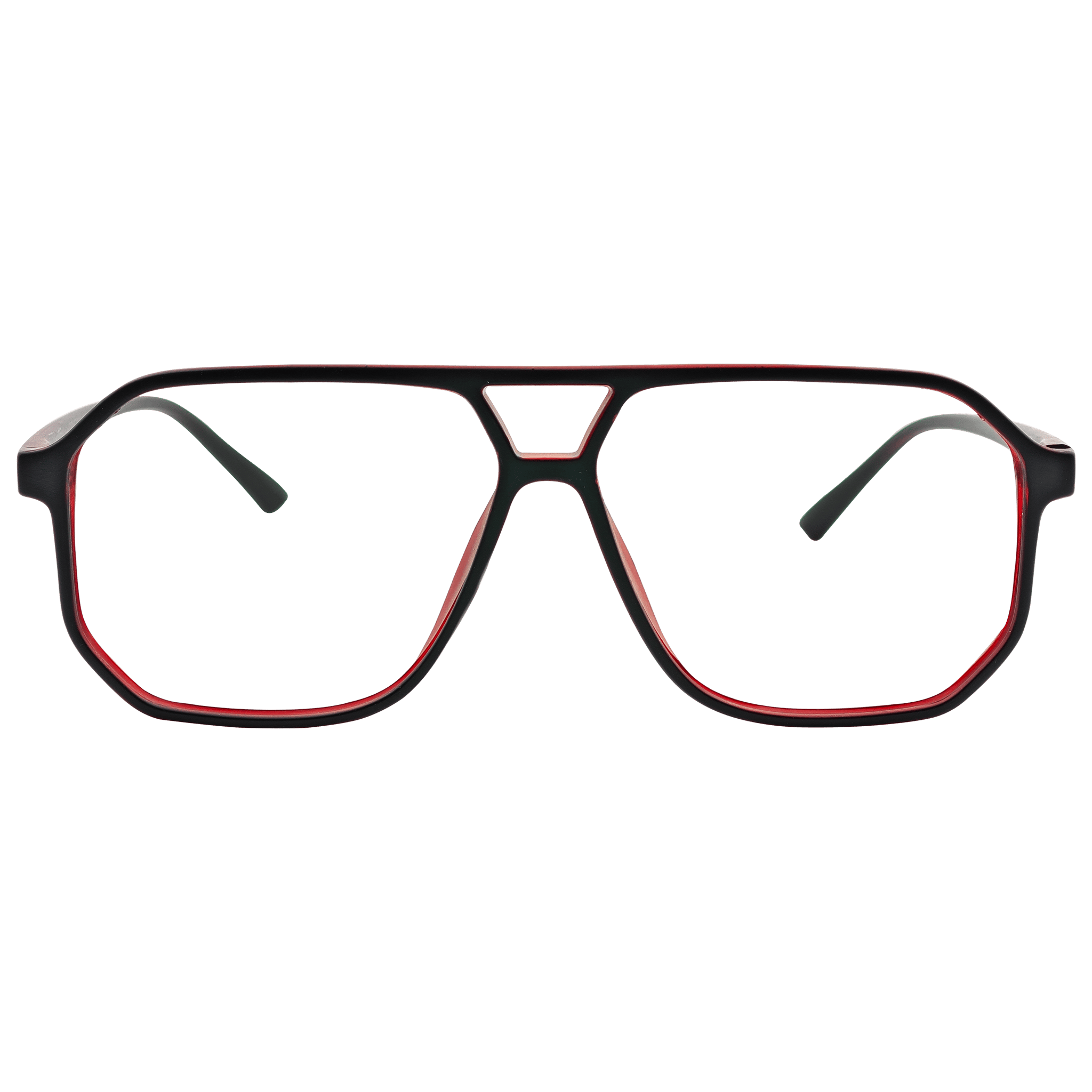 Grey Matt Full Rim Geometric For Man