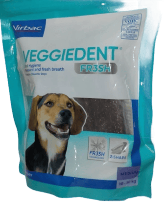 virbac veggiedent chews medium (10-30kg)