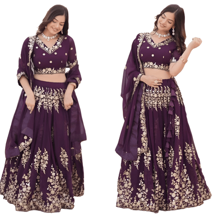 Lehenga Choli Readymade Stitched For Wedding Women Partywear Skirt Ready To Wear