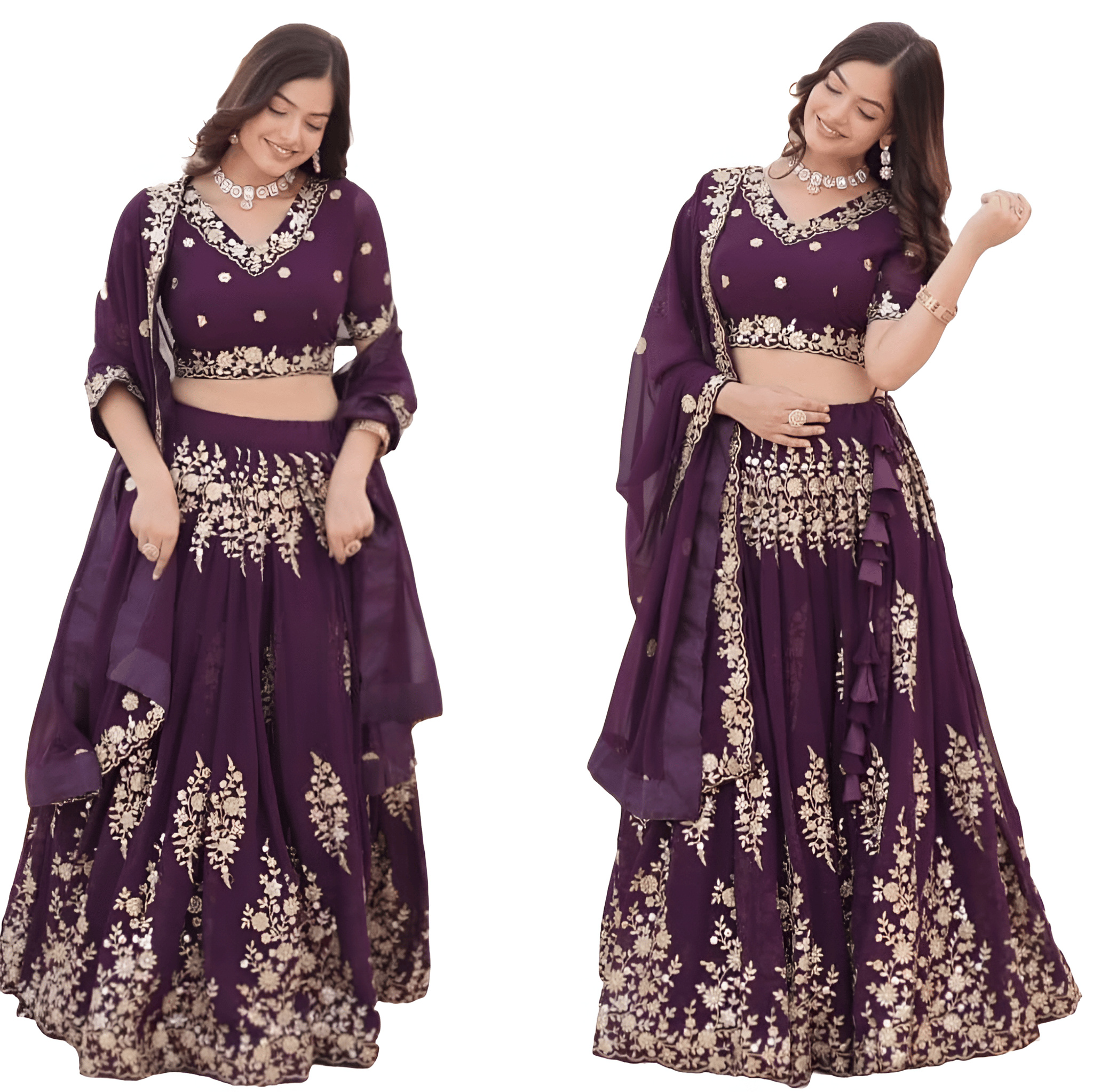 Lehenga Choli Readymade Stitched For Wedding Women Partywear Skirt Ready To Wear