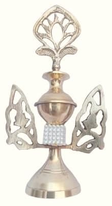 Mii Art brass surmedani with surma use in eye's muckap[size-15 cm]1pes