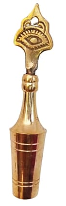 Mii Art brass surmedani with surma use in eye's muckap[size-8cm] 1pes