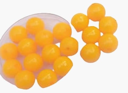 Mii Art Embroidery Material,Beads for Jewelry Making Material,zari Work Beads(Size-6 mm)(Material-Plastic)(Color-Light Orange) in 1 Pack 50 gm Mii Art Embroidery Material,Beads for Jewelry Making Material,zari Work Beads(Size-6 mm)(Material-Plastic)(Color-Light Orange) in 1 Pack 50 gm