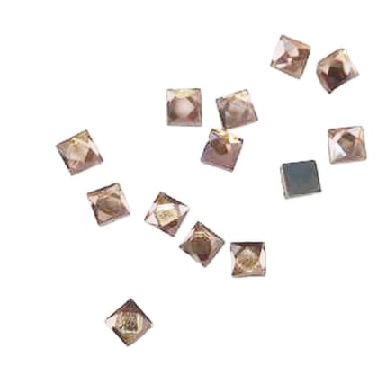 Mii Art Half Square Beads Using for Embroidery & Craft,jewalery Material(Color-Golden)(size-6cm) Pack of 50g Mii Art Half Square Beads Using for Embroidery & Craft,jewalery Material(Color-Golden)(size-6cm) Pack of 50g