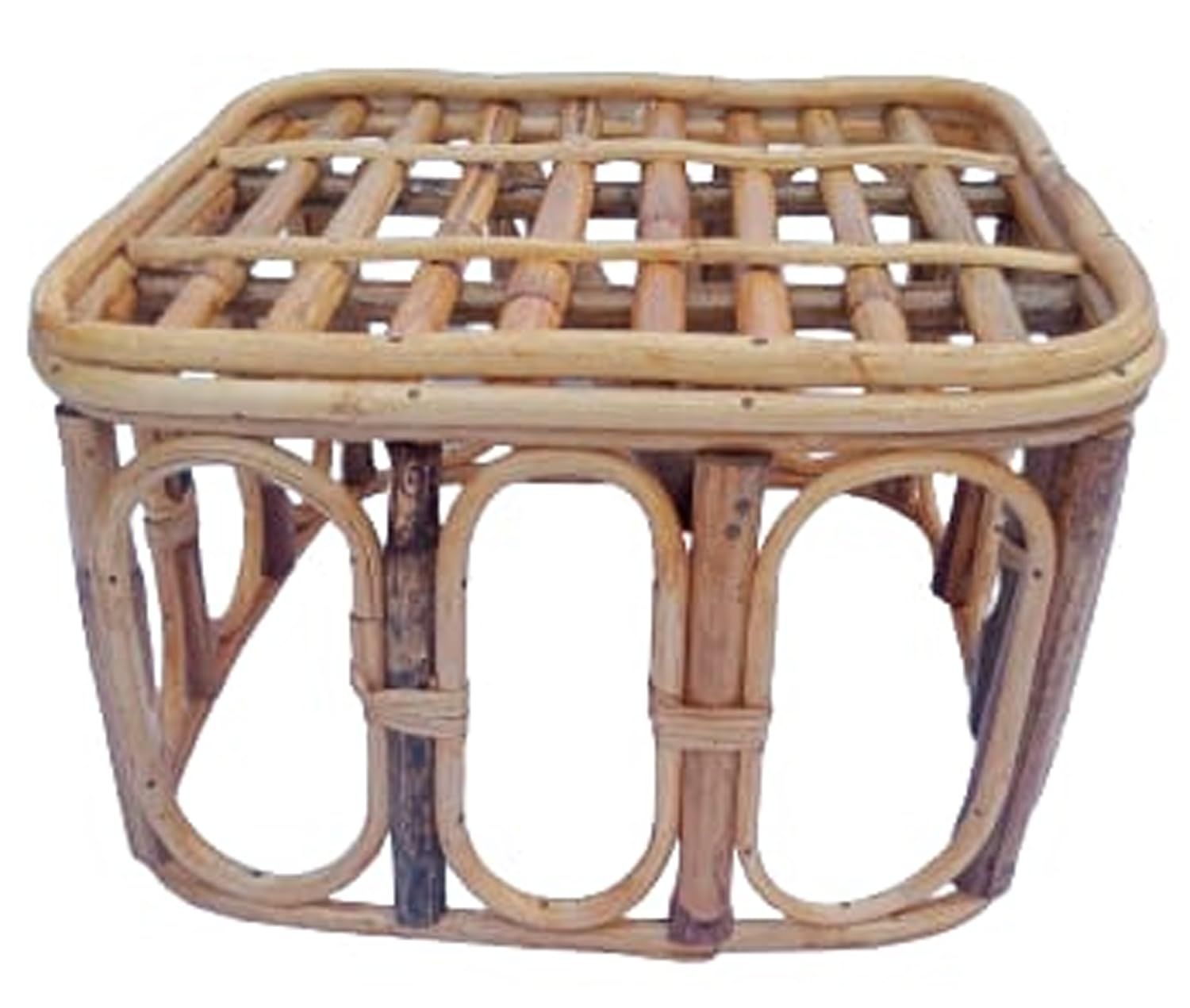Mii Art Bamboo Small squeare Stool