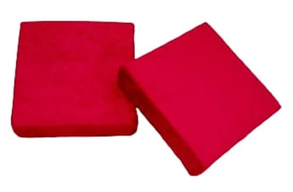 Mii Art Square Cushion use for Bamboo Stool(Color-red)(Material-Sponge)(size-31 cm) Pack of 2pcs Mii Art Square Cushion use for Bamboo Stool(Color-red)(Material-Sponge)(size-31 cm) Pack of 2pcs