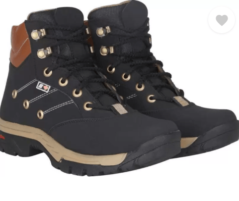 RANZAG Exclusive Range of Stylish Comfortable Boot Shoes/Party Shoes For Men Walking Shoes For Men  (Black , 6)