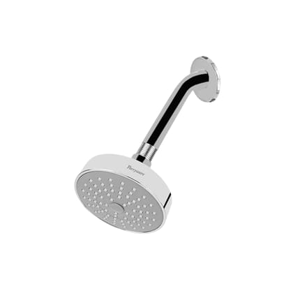 Parryware Pluto Overhead Shower with arm 100 mm for Bathroom Fixture | for Gentle and Soothing Flow | E8380A1