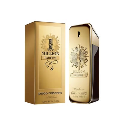 Paco Rabanne 1 Million Parfum for Men 100ml – Iconic & Luxurious Scent | Long-Lasting Eau De Parfum Spray