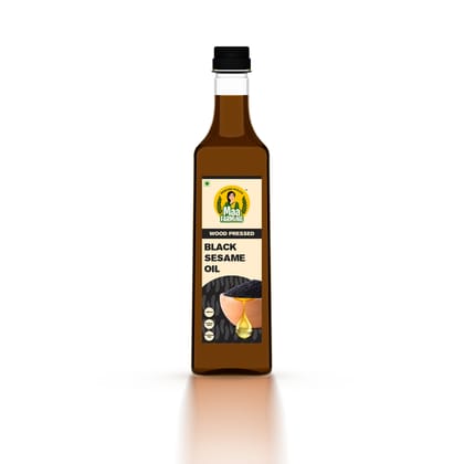Maa Farming Wood-Pressed Black Sesame Oil - 1L Maa Farming Wood-Pressed Black Sesame Oil - 1L