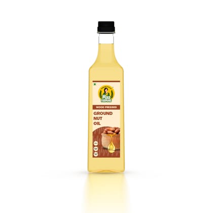 Maa Farming Wood-Pressed Groundnut Oil - 1L Maa Farming Wood-Pressed Groundnut Oil - 1L