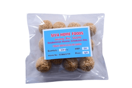 SIVA HOME FOODS -SESAME Laddu - SIVA HOME FOODS -SESAME Laddu -