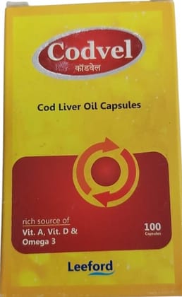 Cod Liver Oil Capsules - 100 Capsules Cod Liver Oil Capsules - 100 Capsules