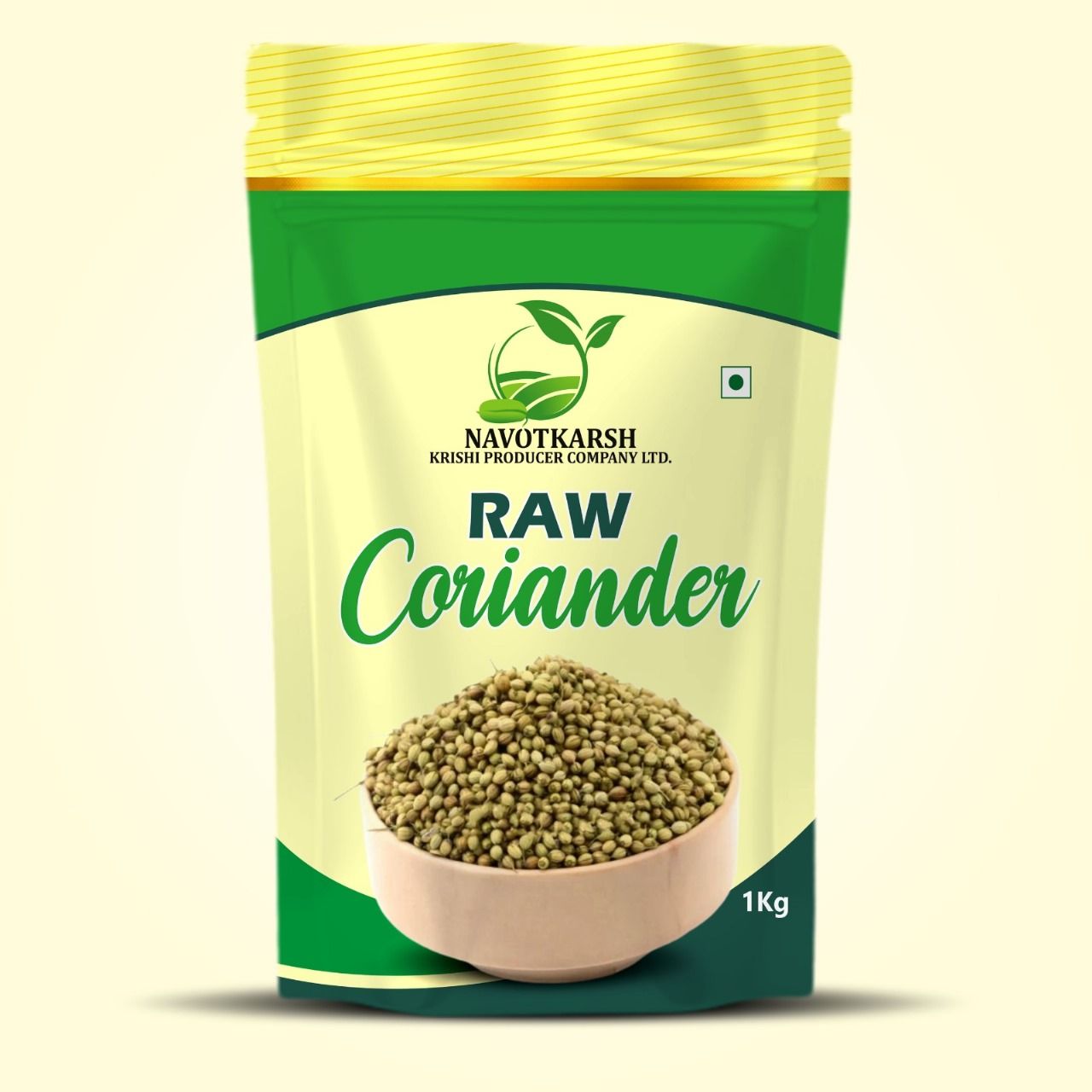 Raw Coriander (1 Kg) by Navotkarsh – Fresh Coriander for Authentic Flavor