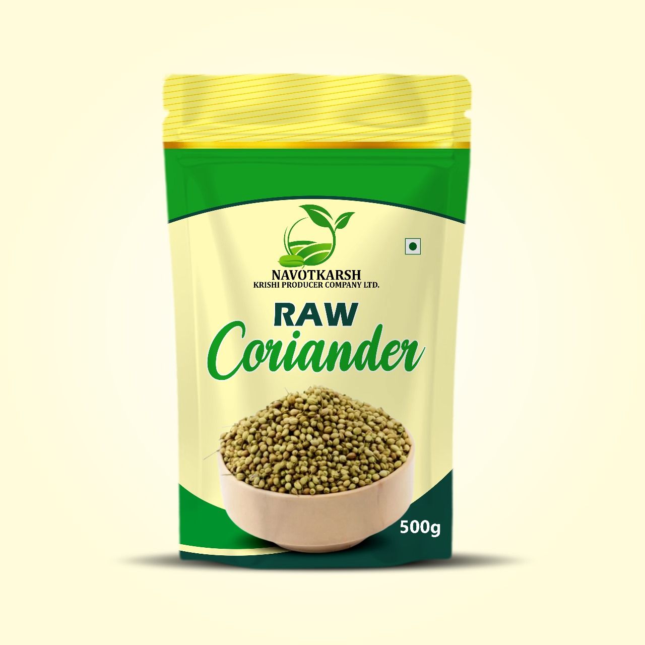Raw Coriander (500 grm) by Navotkarsh – Fresh Coriander for Authentic Flavor
