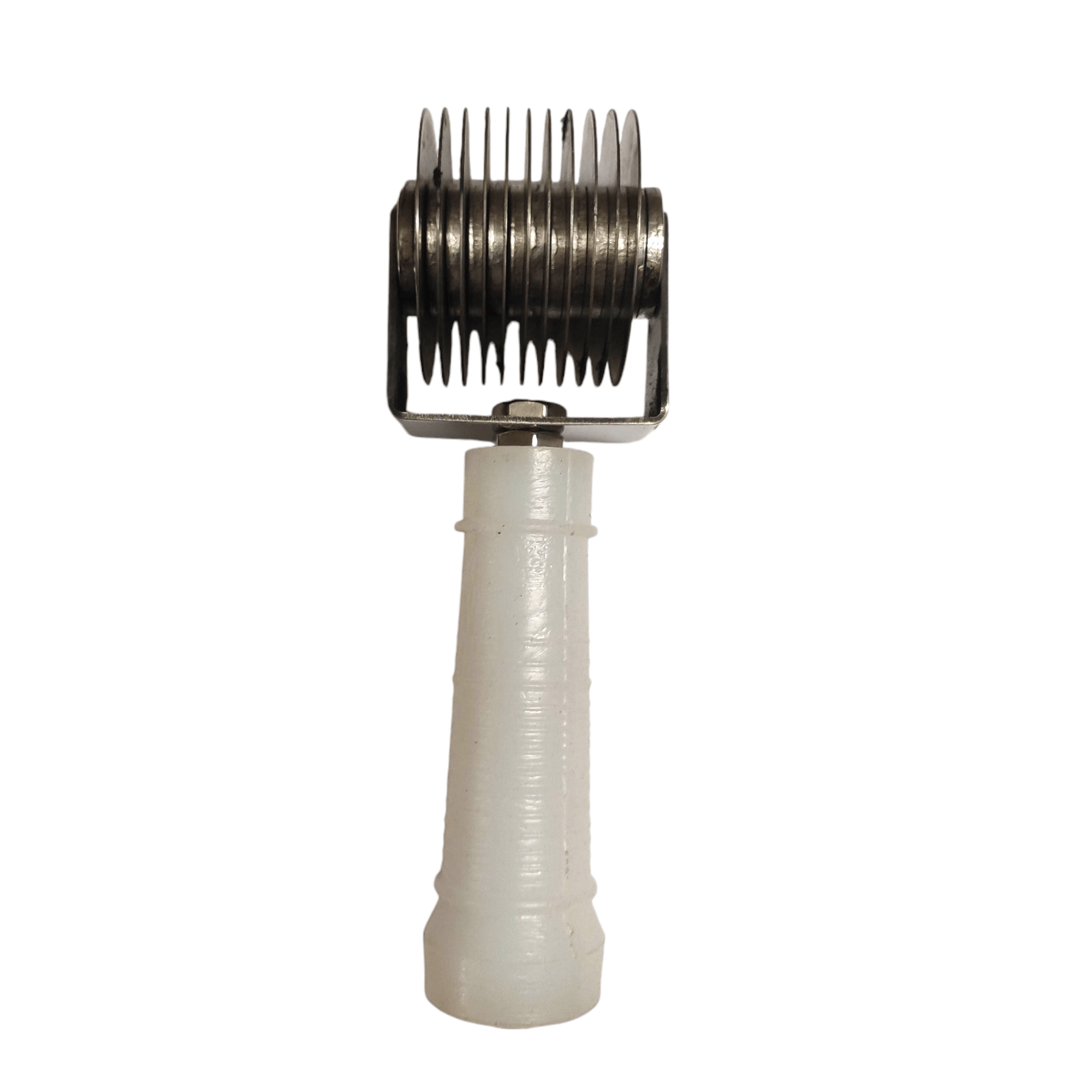NAAYAGI - STAINLESS STEEL BLADED - NOOL PAROTTA, FLAKKY PARATTHA, KERALA STYLE PAROTTA CUTTER - 11 BLADED MODEL