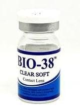 MD Bio 38 Clear Soft Lens, Yearly Power Contact Lens(Pack of 1 Lens with Solution Kit)