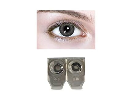 BLACK MD SPARKLE MONTHLY COLOR CONTACT LENS WITH CASE,LENS HOLDER AND 120ML SOLUTION (PACK OF 1 PAIR) BLACK MD SPARKLE MONTHLY COLOR CONTACT LENS WITH CASE,LENS HOLDER AND 120ML SOLUTION (PACK OF 1 PAIR)