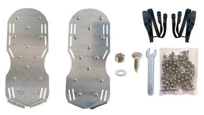 MD Style Epoxy Resin Floor SS Spike Shoes, Fully Assembled Perfect for Floor Epoxy, Overlays, Cover Installation/Epoxy Spike Shoes with Adjustment Function for Different Shoe Sizes MD Style Epoxy Resin Floor SS Spike Shoes, Fully Assembled Perfect for Floor Epoxy, Overlays, Cover Installation/Epoxy Spike Shoes with Adjustment Function for Different Shoe Sizes