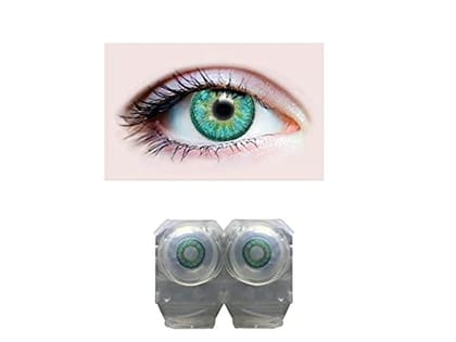 HAZEL AND DARK TURQUOISE MD SPARKLE 2 PAIR MONTHLY COLOR CONTACT LENS WITH CASE, LENS HOLDER AND 60 ML SOLUTION (PACK OF 2 PAIR) HAZEL AND DARK TURQUOISE MD SPARKLE 2 PAIR MONTHLY COLOR CONTACT LENS WITH CASE, LENS HOLDER AND 60 ML SOLUTION (PACK OF 2 PAIR)
