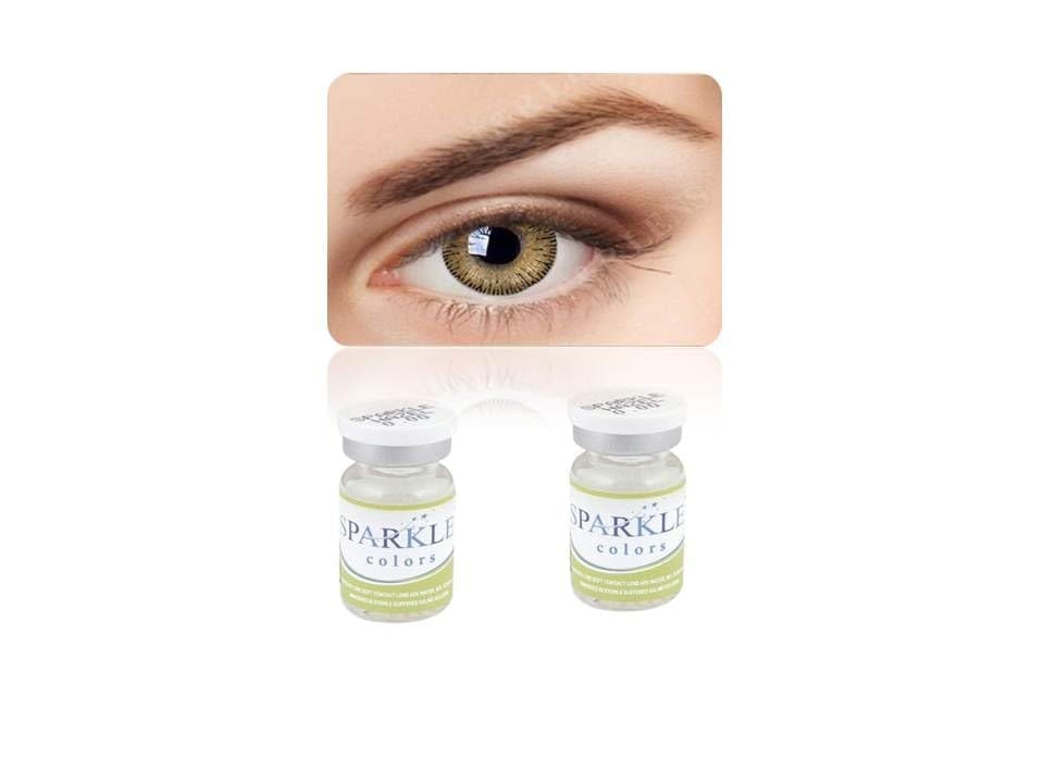 HAZEL MD SPARKLE YEARLY COLOR CONTACT LENS WITH LENS CASE, 80ML SOLUTION AND LENS HOLDER (PACK OF 2 LENS)