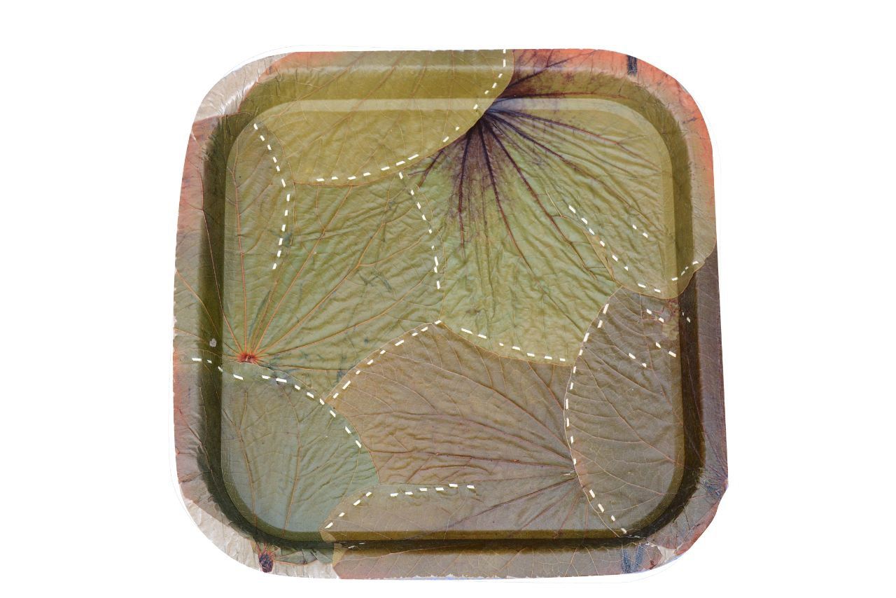 GOWRI SANKAR PAPER PLATES- Eco-Friendly Square Leaf Plate