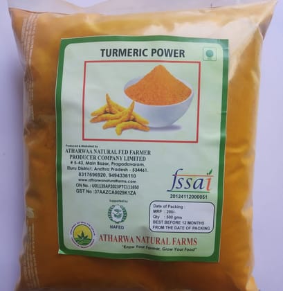  Organic Turmeric Powder - Curcuma longa