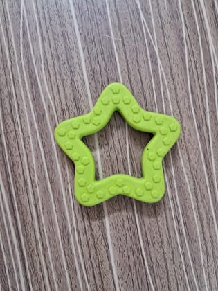 Green Star Teether Toy Green Star Teether Toy