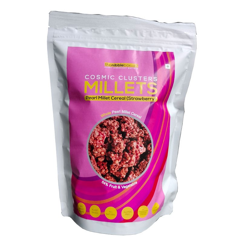 Pearl Millet Cereal (Strawberry)