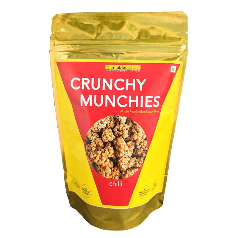 Crunchy Munchies Pearl Millet Snack (Chilli)